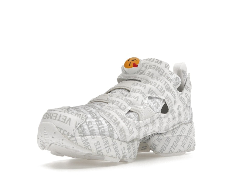 Reebok Instapump Fury Vetements Emoji White