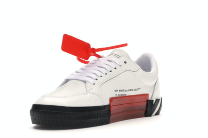 OFF-WHITE Vulc Low White Leather FW19