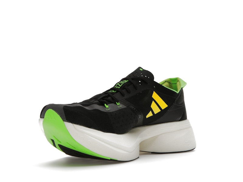 adidas Adios Pro 3 Black Beam Yellow Solar Green