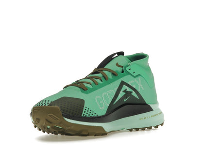 Nike React Pegasus Trail 4 Gore-Tex Spring Green Olive Flak Mint Foam Black