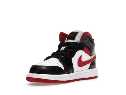 Jordan 1 Mid Gym Red Black White (PS)