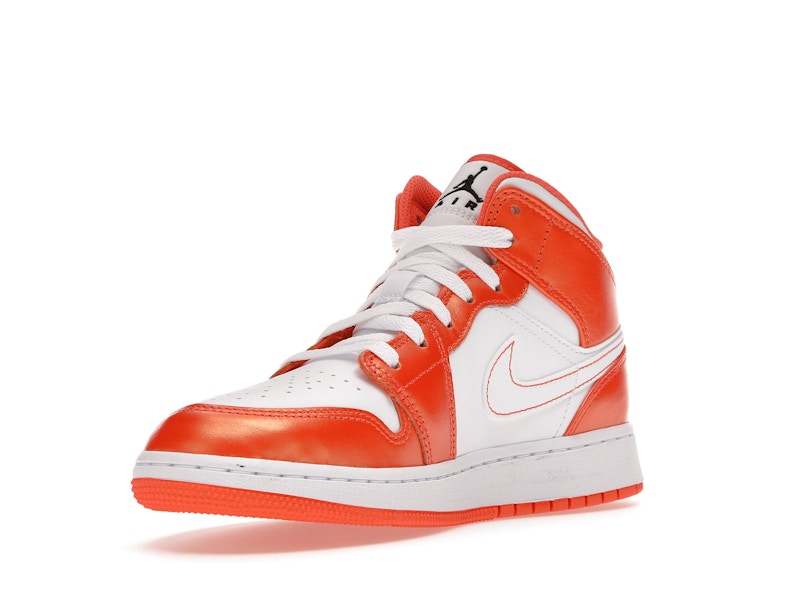 Jordan 1 Mid Metallic Orange (GS)