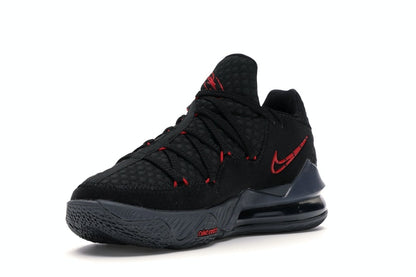 Nike LeBron 17 Low Black Red Dark Grey