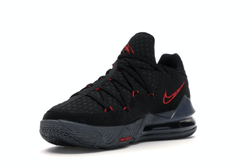 Nike LeBron 17 Low Black Red Dark Grey