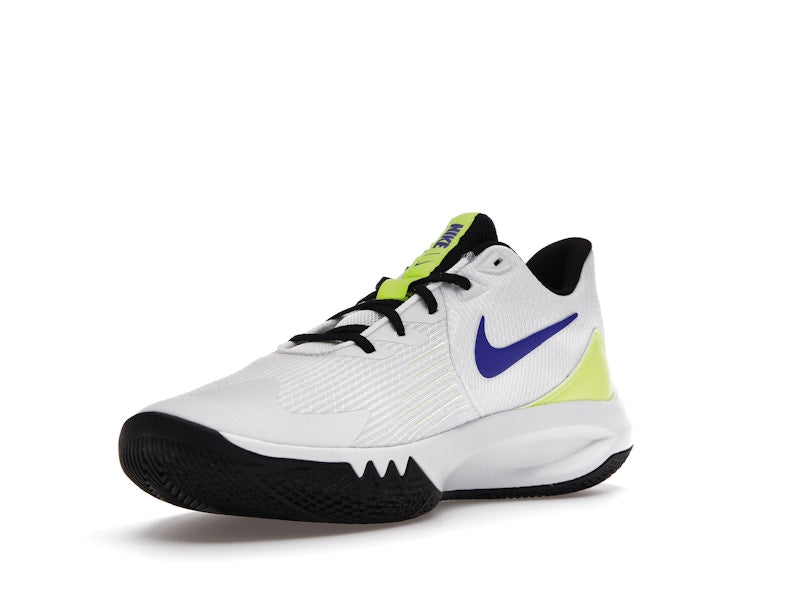 Nike Precision 5 White Barely Volt