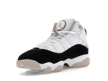 Jordan 6 Rings White Fossil Stone Black