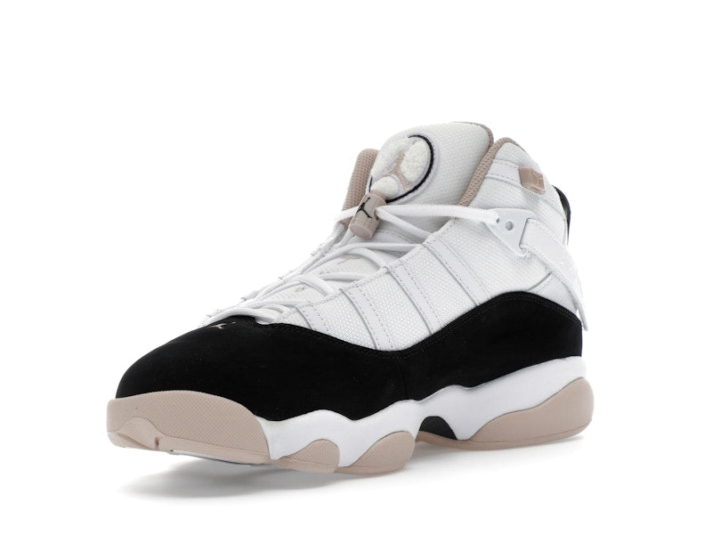 Jordan 6 Rings White Fossil Stone Black