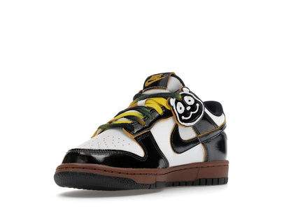 Nike Dunk Low SE Panda-Monium White Black Fauna Brown (GS)