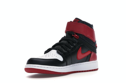 Jordan 1 High FlyEase Bred White Toe (GS)