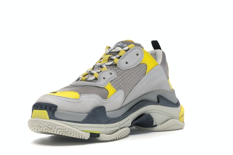 Balenciaga Triple S Grey Yellow Black