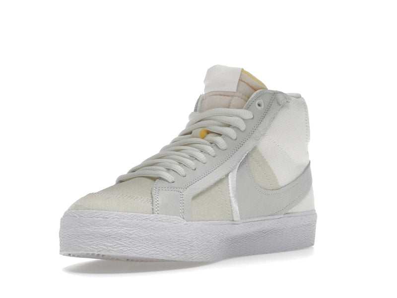 Nike SB Blazer Mid Warning Label Summit White