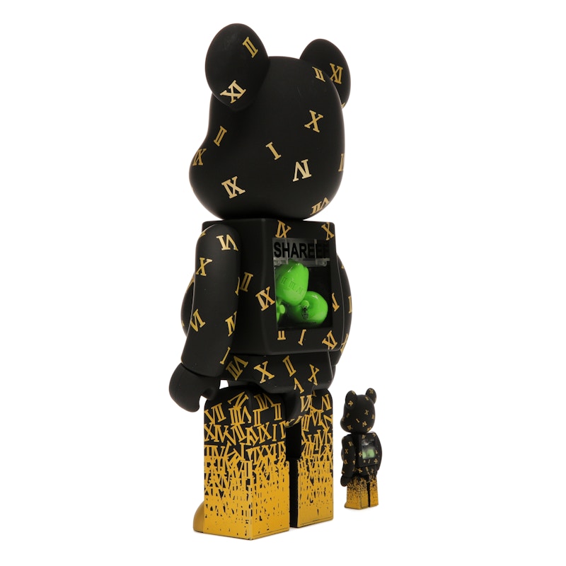 Bearbrick Shareef 3 100% & 400% Set