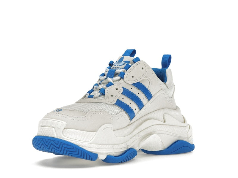 Balenciaga x adidas Triple S White Blue (Women's)