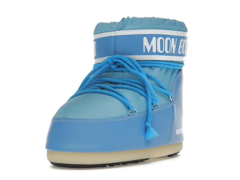 Moon Boot Icon Low Nylon Boot Alaskan Blue