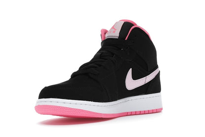 Jordan 1 Mid Black Digital Pink (GS)