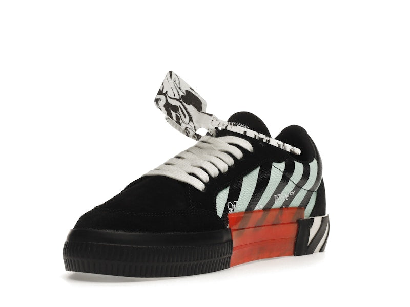 OFF-WHITE Vulc Low Black Blue Arrow