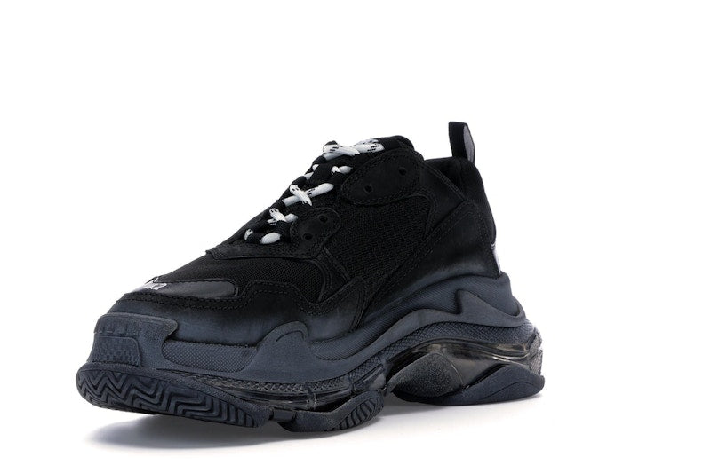 Balenciaga Triple S Clear Sole Black
