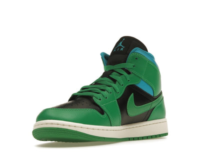 Jordan 1 Mid Lucky Green Aquatone (Women's)