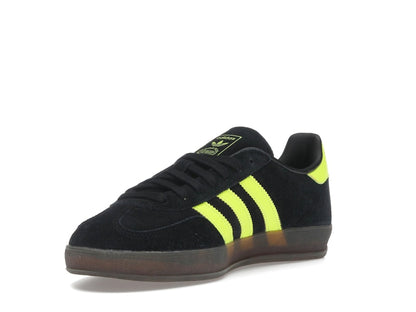 adidas Gazelle Indoor Core Black Solar Yellow Cloud White