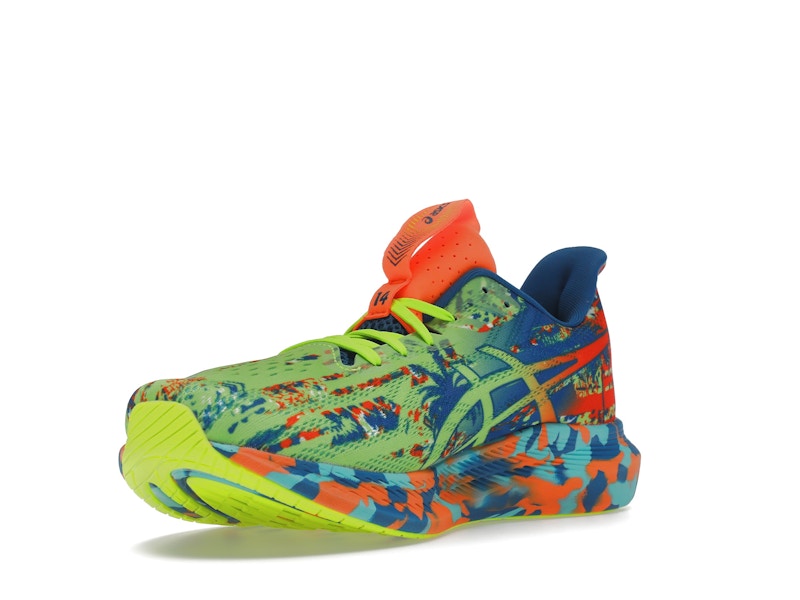 ASICS Noosa Tri 14 Hazard Green Lake Drive Orange