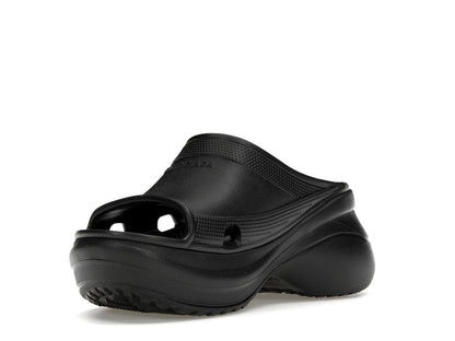Balenciaga x Crocs Pool Slide Sandals Black (Women's)