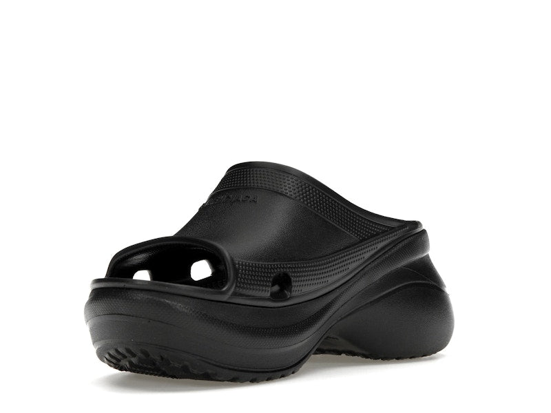 Balenciaga x Crocs Pool Slide Sandals Black (Women's)