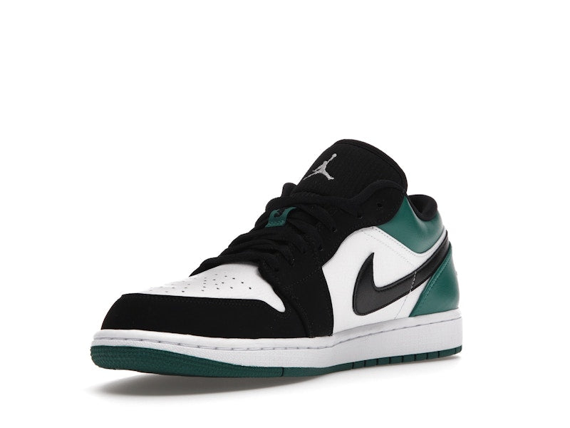 Jordan 1 Low White Black Mystic Green