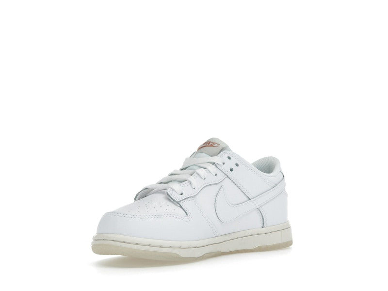 Nike Dunk Low SE Rainbow Lace Swoosh White (PS)