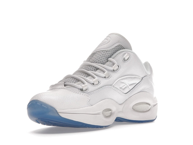 Reebok Question Low White Clear Blue Sole