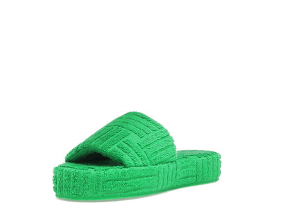 Bottega Veneta Resort Sponge Slide Grass (Womens)