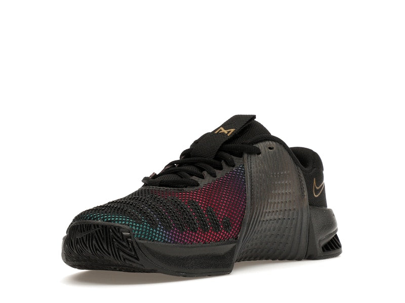 Nike Metcon 9 Premium Black Fireberry Gold (Women's)