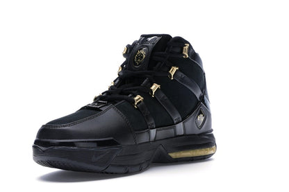 Nike LeBron Zoom 3 Black Metallic Gold