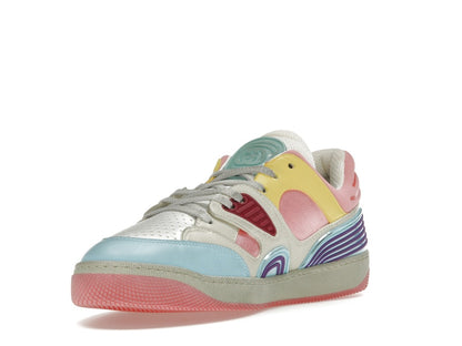 Gucci Basket Low-Top Sneaker Light Blue Demetra Pink (Women's)