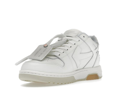 OFF-WHITE Out Of Office OOO Low Tops For Walking White Black