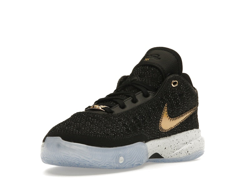 Nike LeBron 20 Black Metallic Gold (GS)