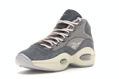 Reebok Question Mid Grey Suede