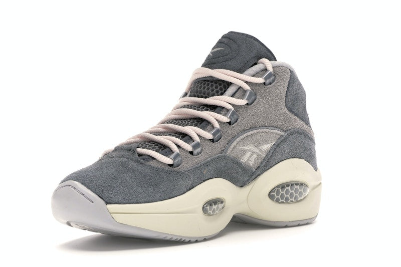 Reebok Question Mid Grey Suede