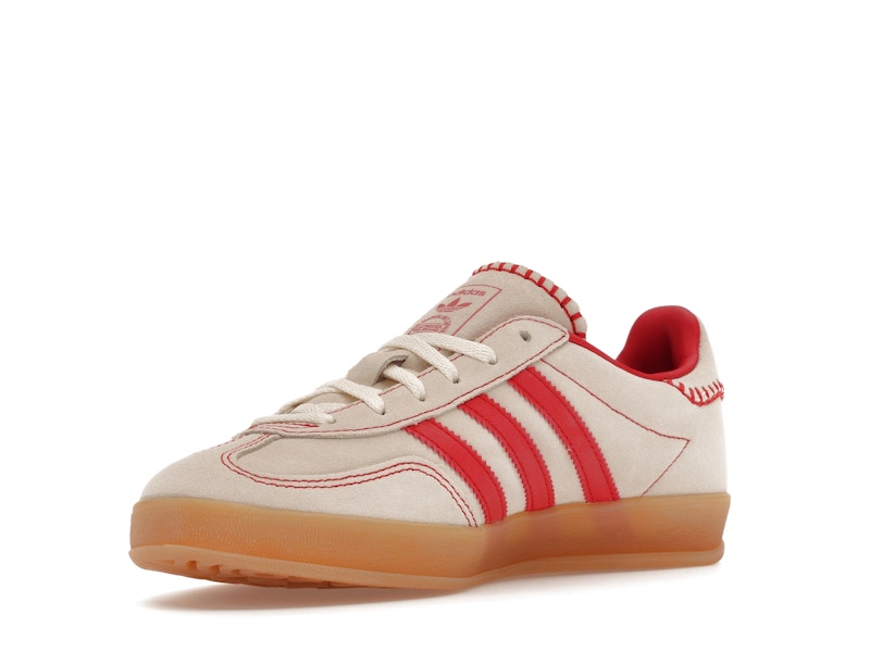 adidas Gazelle Indoor Beige Better Scarlet (Women's)