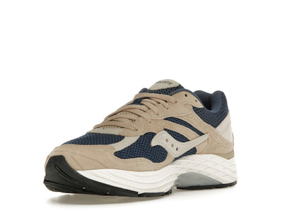 Saucony ProGrid Omni 9 Premium Beige Navy Blue