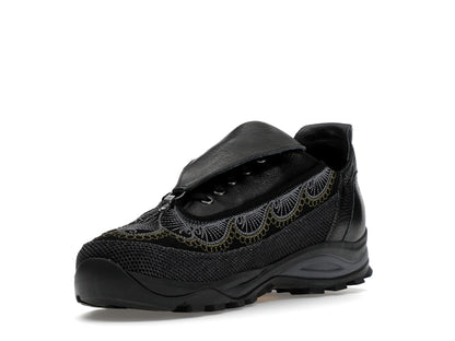 Kiko Kostadinov Chalice Lace Up Sneaker Black