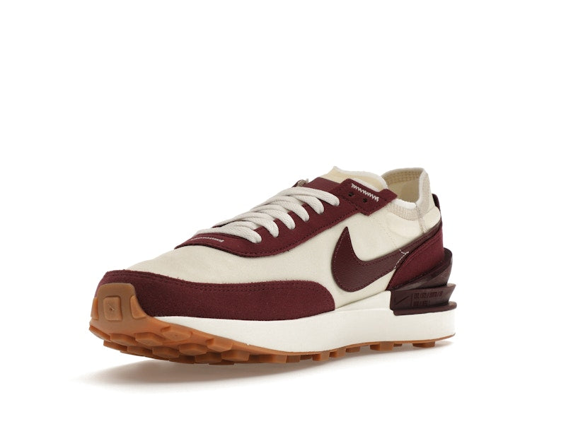 Nike Waffle One SE Coconut Milk Night Maroon