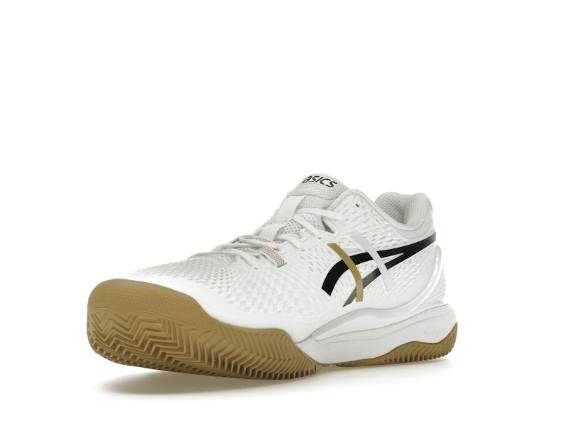 ASICS Gel-Resolution 9 Clay BOSS Matteo Berrettini White Camel