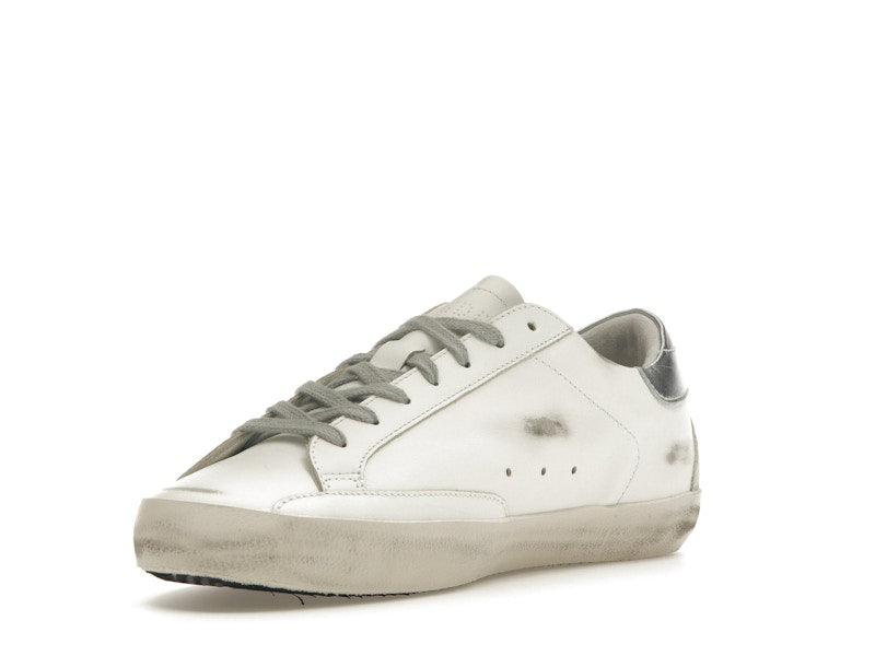 Golden Goose Super-Star White Silver