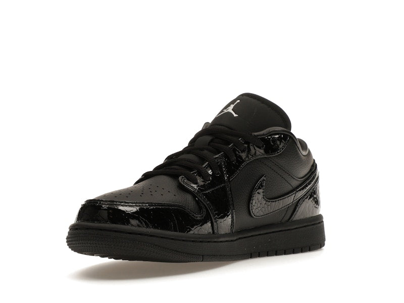 Jordan 1 Low SE Patent Elephant Black (Women's)