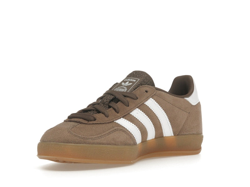 adidas Gazelle Indoor Earth Strata White Gold Metallic