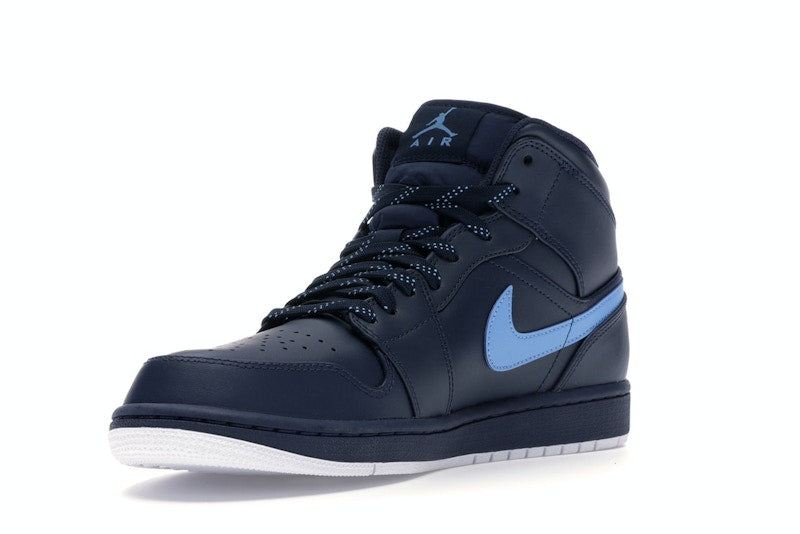 Jordan 1 Retro Mid Obsidian University Blue