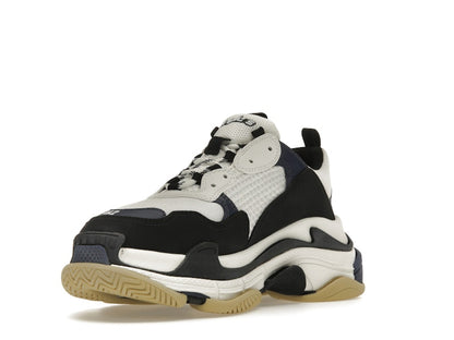 Balenciaga Triple S White Navy Black