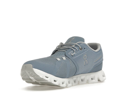On Running Cloud 5 Chambray White