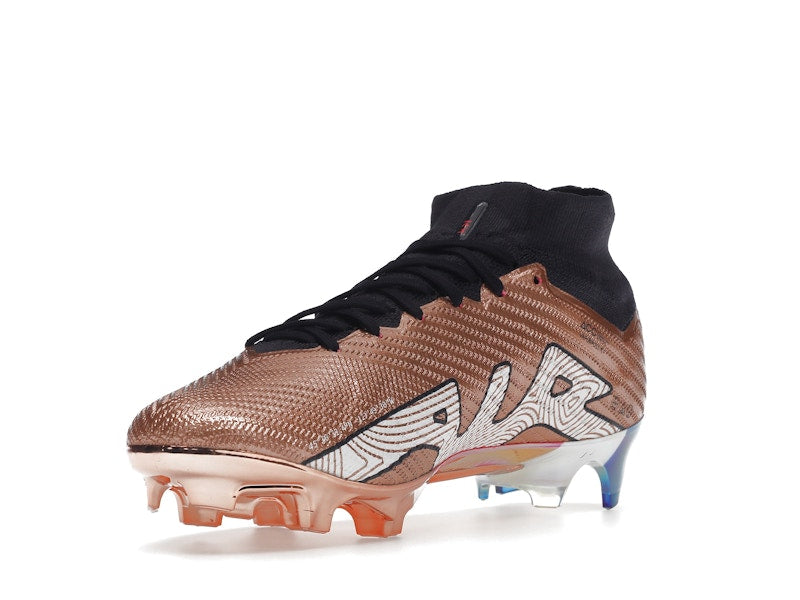 Nike Zoom Mercurial Superfly 9 Elite KM FG Metallic Copper