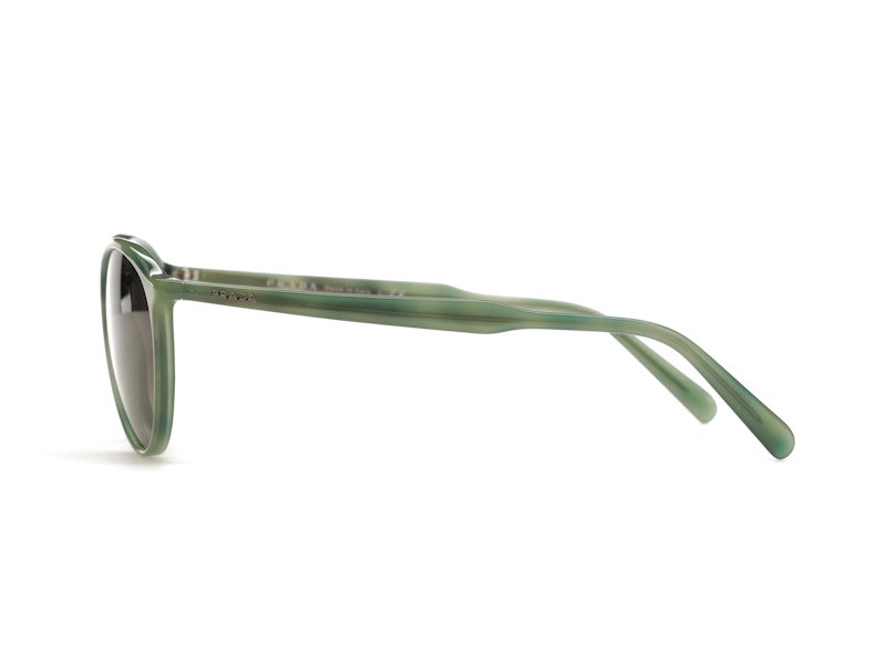 Prada Round Sunglasses Striped Green (0PR 05XS)